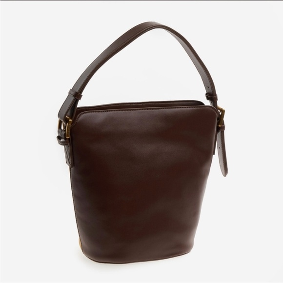 Steve Madden Patchwork hobo bucket - Picture 2 of 6